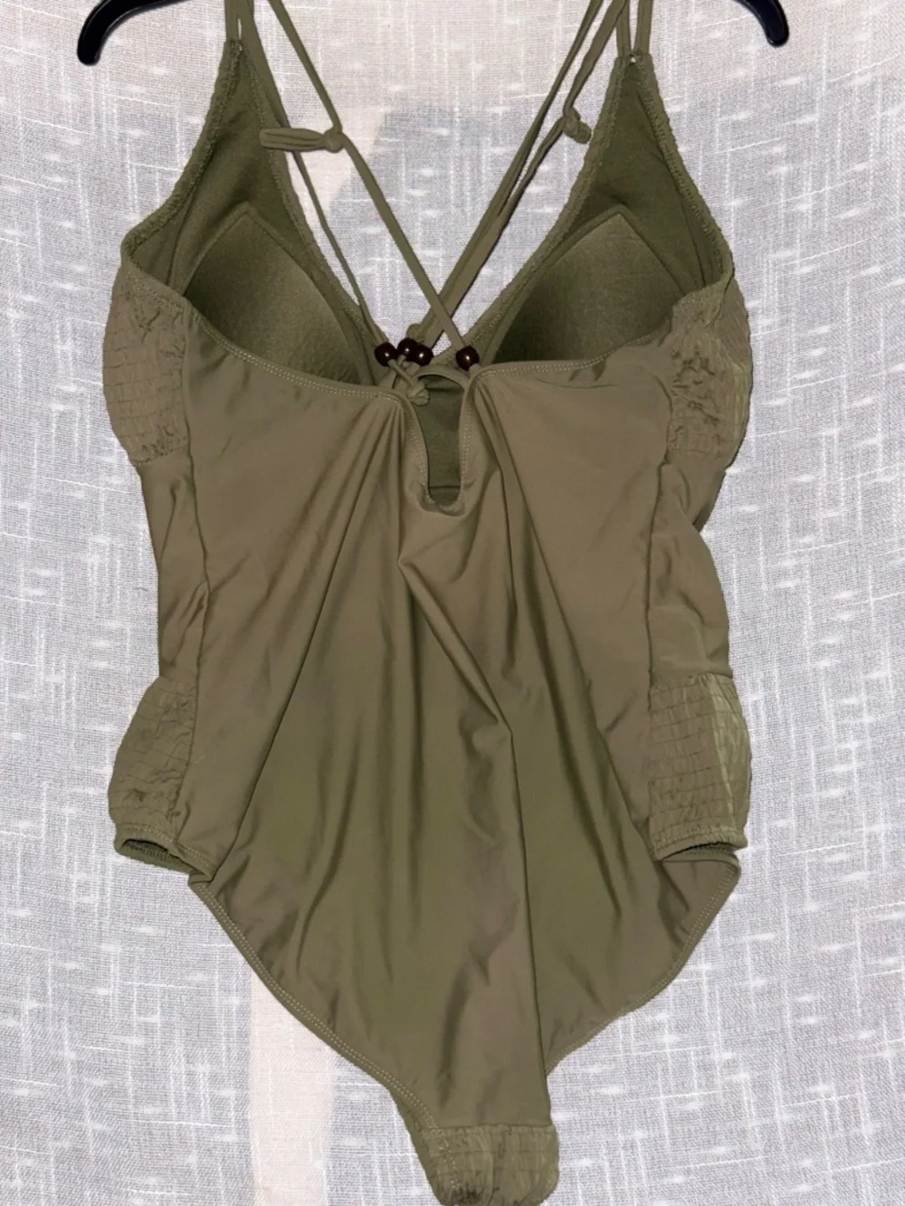 Joe boxer green puffy swimsuit xxl